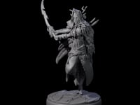 Cloaked Dark Elf Assassin B