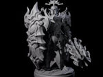 Hulking Dark Elf Sentinel A