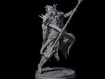 Leaping Dark Elf Underdark Guardian A