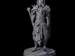 Leaping Dark Elf Underdark Guardian B