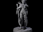 Leaping Dark Elf Underdark Guardian D