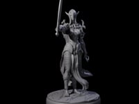 Masked Dark Elf Rogue B