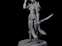 Masked Dark Elf Rogue F