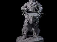 Rhythmic Dark Elf Drummer A