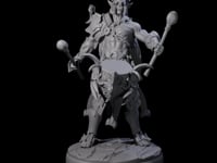 Rhythmic Dark Elf Drummer B