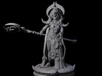 Serne Dark Elf Moon Priestess C
