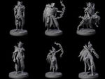 Six Roaming Dark Elf Rangers