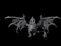 Swooping Dark Elf Manticore Rider A
