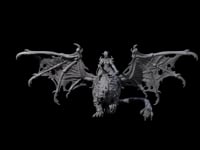 Swooping Dark Elf Manticore Rider D