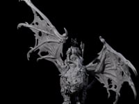 Swooping Dark Elf Manticore Rider F