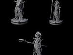 Three Serne Dark Elf Moon Priestesses