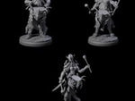 Three Rhythmic Dark Elf Drummers