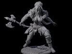 Sava - Grimancing Barbarian