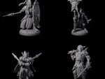 Eight Pale Drow Fighters