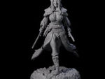 Grinning Madly Tiefling Fighter