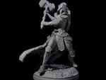Swinging Holy Elf Cleric
