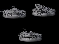 Three Grim Spider Swarms