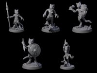 Five Intrepid Kobolds