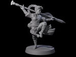 Great Hair Halfling Monk