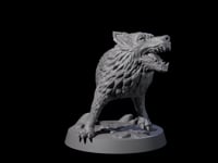 Growling Wolf A