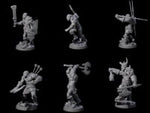Six Bald Orcs