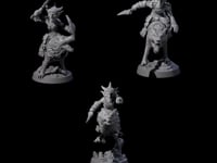 Three Galloping Goblin Riders