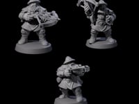 Three Grand Dwarf Crossbowmen