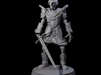 Clanking Armoured Skeleton A