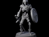 Clanking Armoured Skeleton D