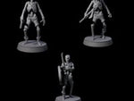 Three Civilian Skeletons