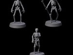 Three Clattering Classic Skeletons