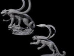 Two Hunting Displacer Beasts