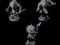 Three Creaking Gnoll Witherlings