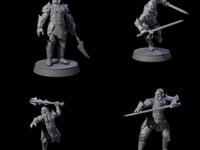 Seven Classic Hobgoblin Raiders