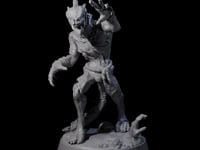 Slimy Lizardfolk Zombie A