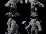 Four Chest Thumping Barlguras