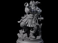 Taking Aiming Pirate Captain
