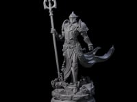Trident Wielding Ocean Warrior