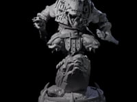 Protective Saurian Warrior A