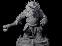 Protective Saurian Warrior D