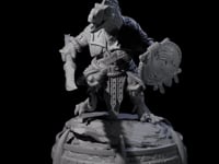 Protective Saurian Warrior H
