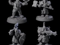 Dwarf Death Paladins