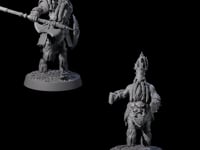 Two Death Paladin Dwarf Centaurs