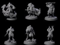 Furious Viking Berserkers