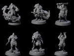 Furious Viking Berserkers
