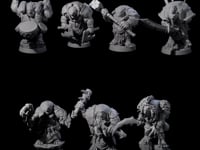 Hulking Ursine Barbarians