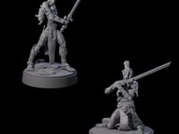 Two Strong Githyanki Corsairs