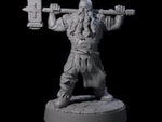 Lomdas - Resting Dwarf Fighter