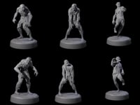 Six Restless Zombies
