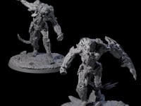 Two Striding Bone Colossi
